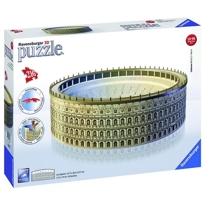 3D пазлы Колизей 216 ч (The Colosseum) 3D пазлы