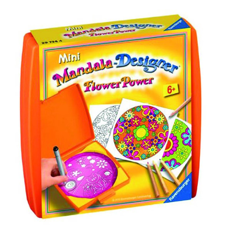 Набор для пазлов Мини Мандала. Сила Цветов (Mini Mandala Flower Power)