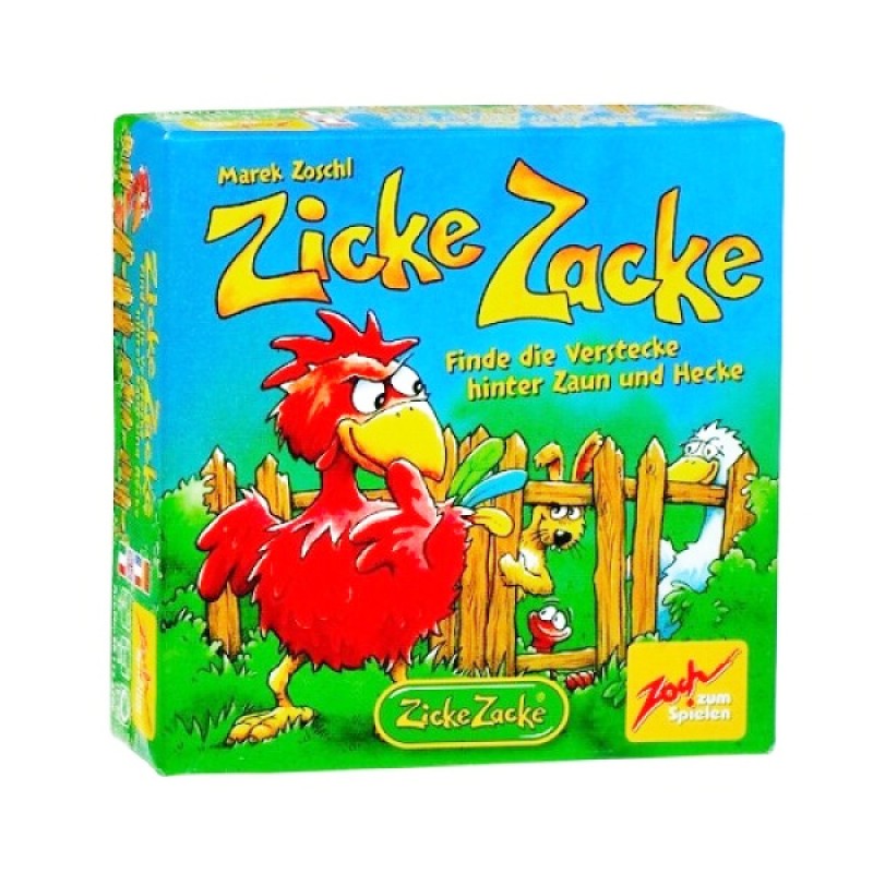 Цыплячьи бега (Прятки) (Zicke Zacke, card game)